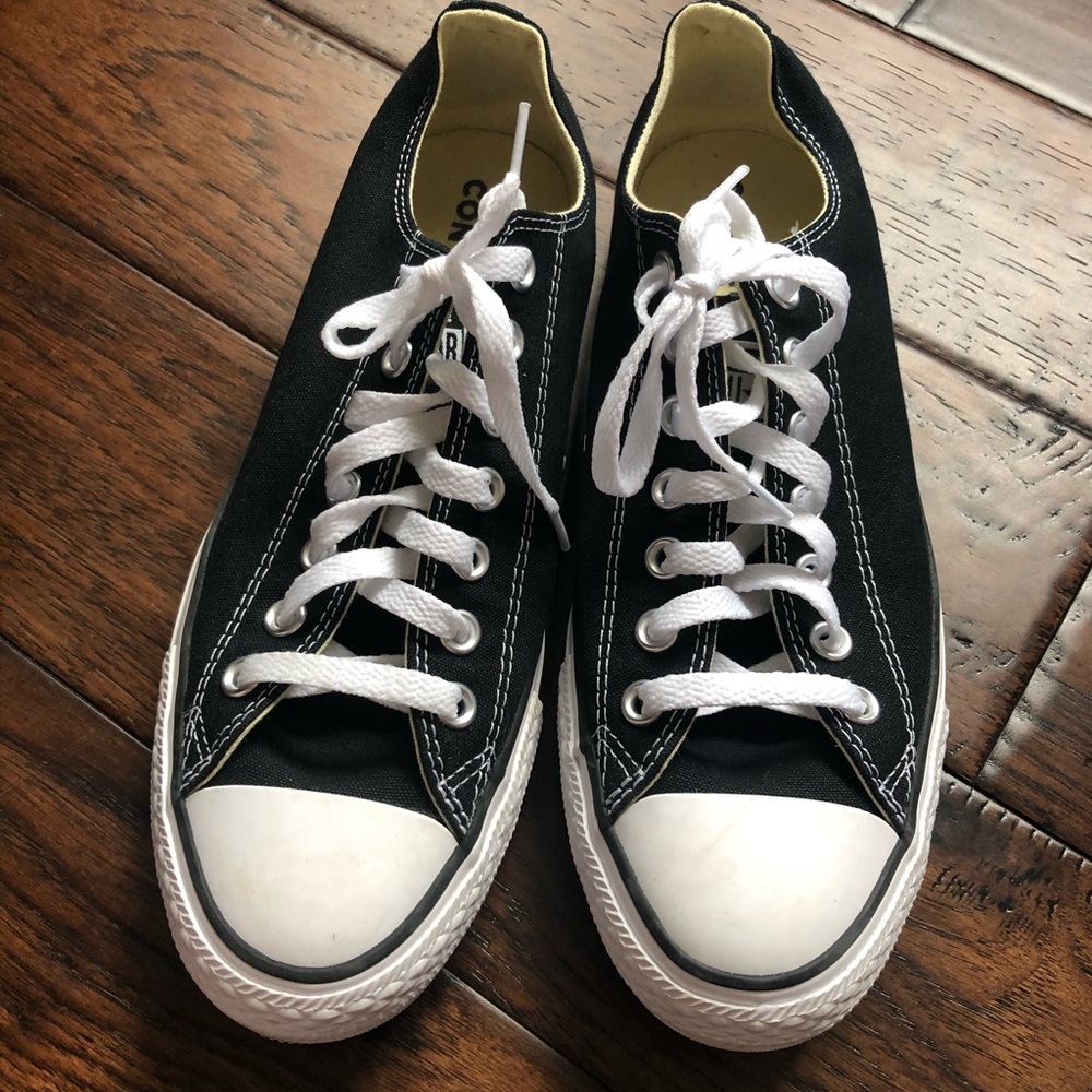 Black Converse-Worn once!